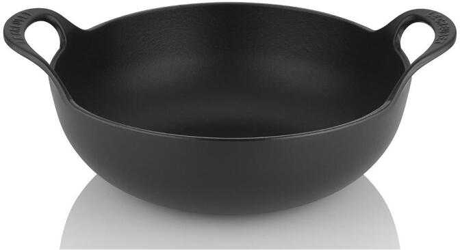 Le Creuset Balti Dish in schwarz