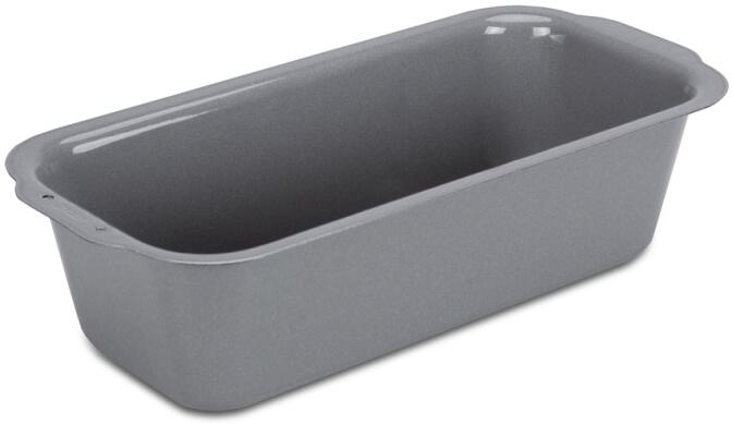 Städter we love baking Brotbackform 26 x 11,5 cm / H 7,5 cm Silber emaill 1.700 ml