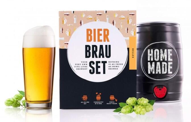 Braufässchen Bierbrau-Set für Helles / Lagerbier
