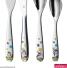 WMF Einhorn Kinderbesteck Set 4-teilig mit Sternen und Regenbogen