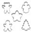 Städter Mini Ausstechform Weihnachten Set 5-teilig 1,5 cm