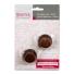 Städter Papierform braun Muffin-Konfekt 100 Stück Papierbackförmchen