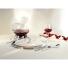WMF Wein-Wasserkaraffe JETTE Weindekanter mit Rotwein auf Tischgedeck