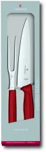 Victorinox Swiss Classic Tranchierset, 2-teilig in rot