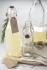 Kilner Clip Top Glasflasche mit Bügelverschluss, selbstgemachter Sirup, Rosmarin