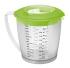 Westmark Rührbecher Helena apfelgrün mit Deckel Messskala 1,4L