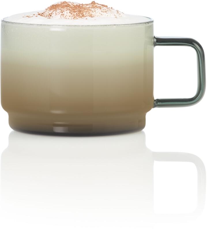 AdHoc Impact Tassen-Set 2-tlg Glasbecher mit Henkel