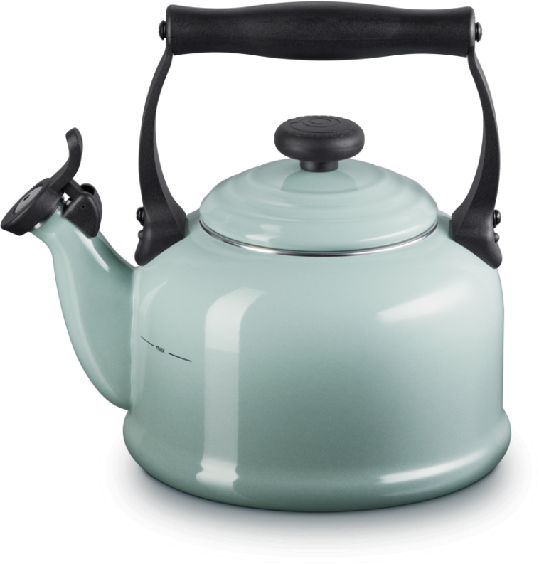 Le Creuset Wasserkessel Tradition in sea salt