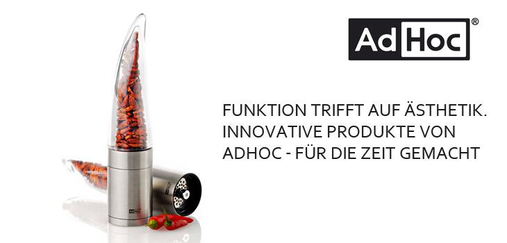 AdHoc - Elektrische & manuelle Mühlen für den geschmacklichen Hochgenuss