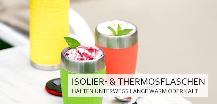 Isolier- & Thermosflaschen - Halten unterwegs lange warm oder kalt