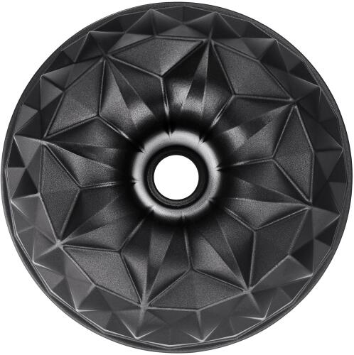 Kaiser Inspiration Design-Gugelhupfform 25cm, mit geometrischer Oberflächenstruktur