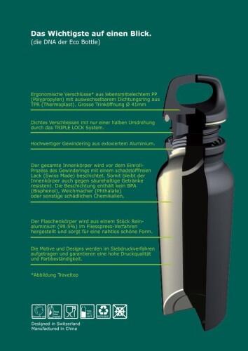 Eco Bottle Trinkflasche Designline Victory 400 ml
