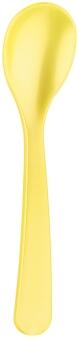 cilio Eierlöffel Colore gelb Kunststoff Löffel für Frühstücksei