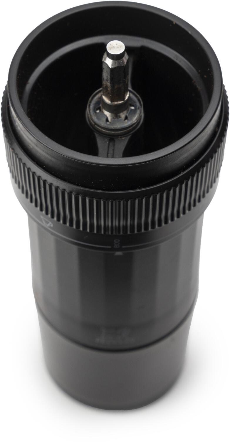 Peugeot Presto manuelle Kaffeemühle Mahlwerk Detail schwarz