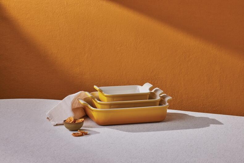 Le Creuset Auflaufform Tradition rechteckig nectar Keramikform