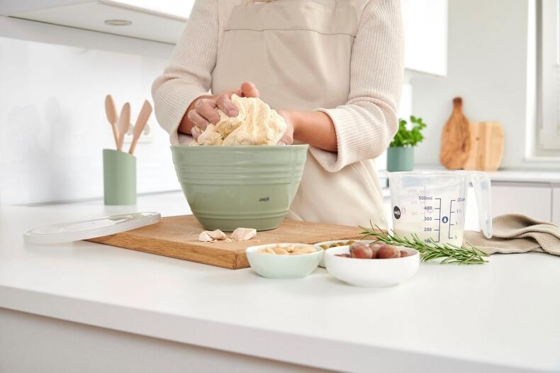 emsa Rührschüssel-Set Prep & Bake, 3-teilig mit Deckel