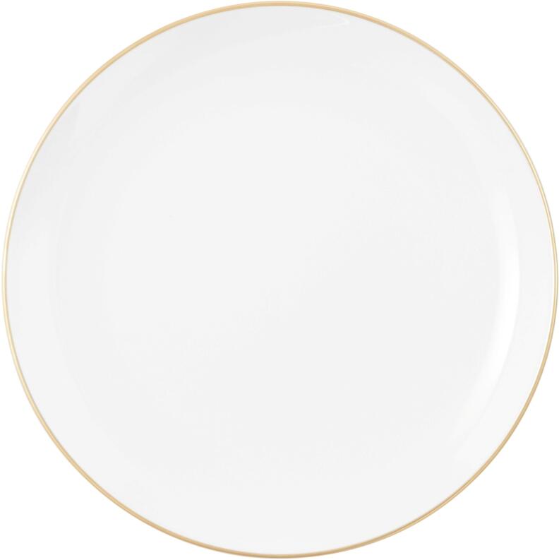 Seltmann Weiden Liberty Brotteller 17,5 cm, Goldrand