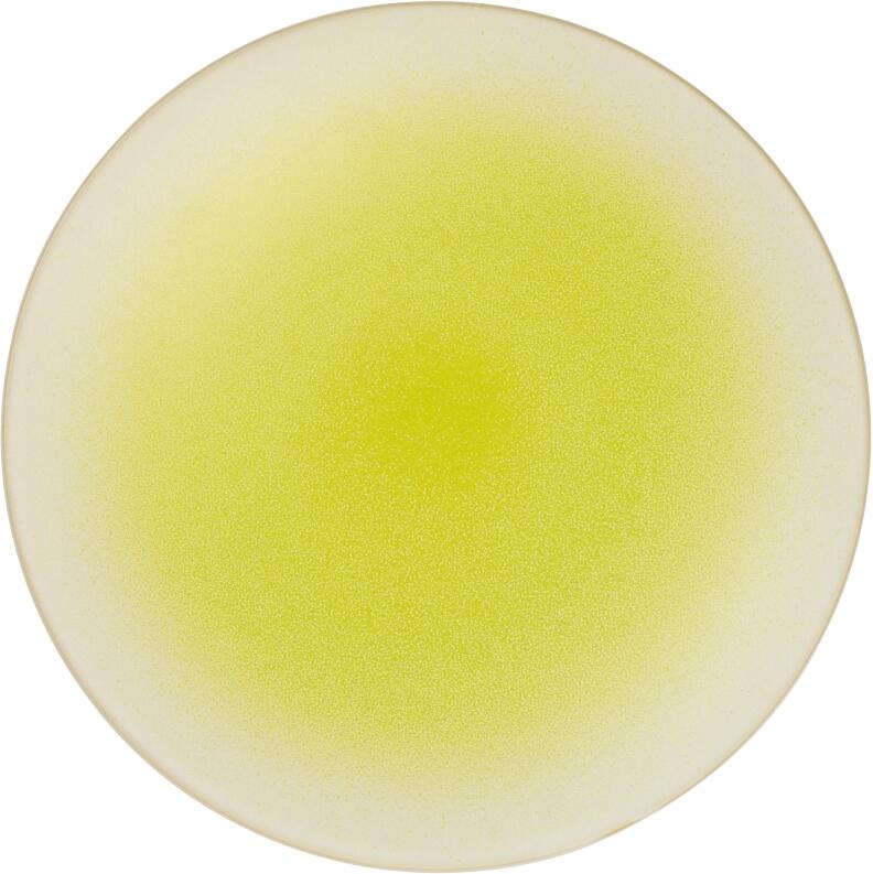 ASA Platzteller Koi gelb runder Teller mit Farbverlauf