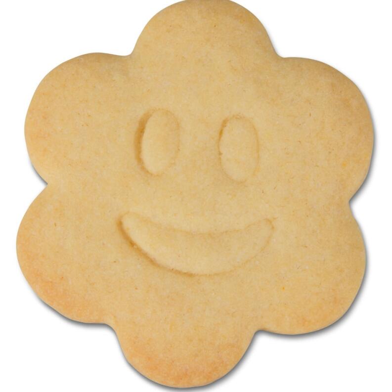 Städter Ausstechform lachende Blume 6,5 cm Set 2-teilig