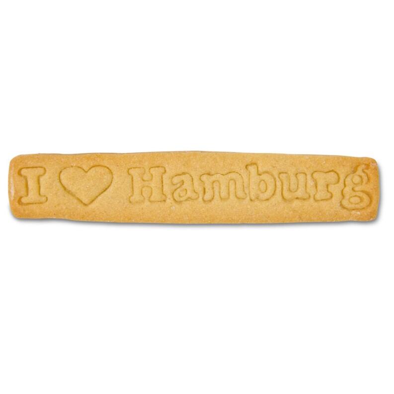 Städter Ausstechform I love Hamburg 11 cm Keksprägung