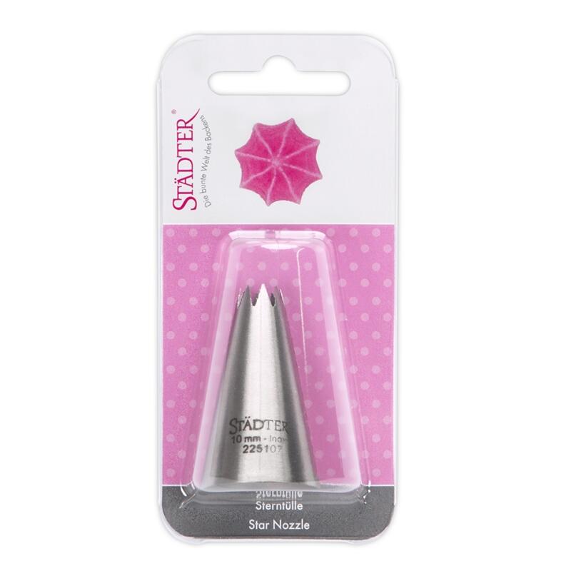 Städter Sterntülle 10 mm groß Spritztülle für Sterne