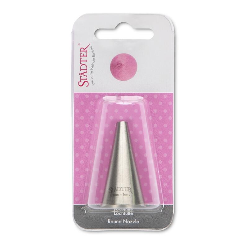 Städter Tülle Lochtülle 6 mm groß Rundtülle Spritztülle Edelstahl