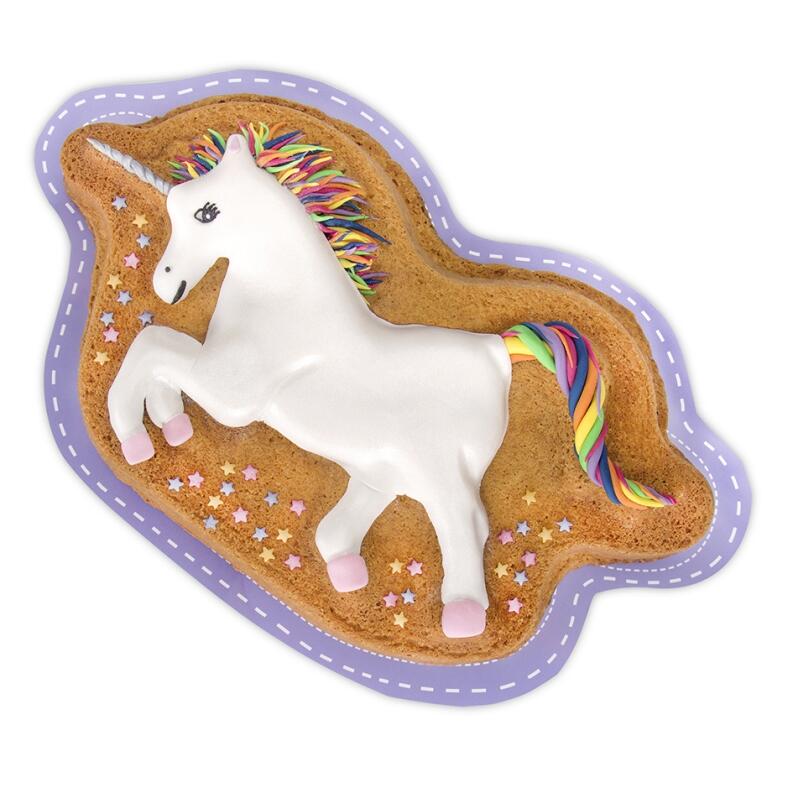 Städter Einhorn Backform 36,5x21 cm für Einhornkuchen 2.500 ml