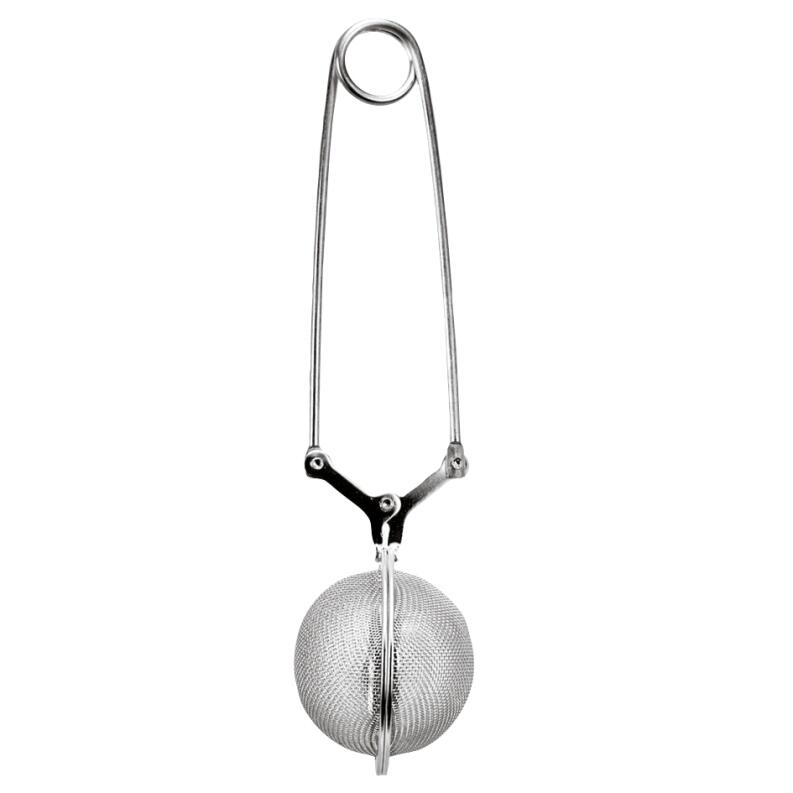 Städter Tee- und Gewürzzange Ø 4,5 cm Teesiebkugel Edelstahl