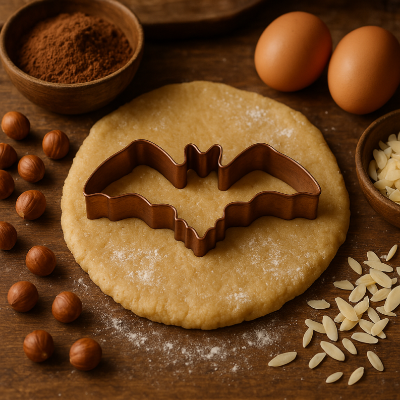 Ausstechform Fledermaus Tilly aus der Kupfermanufaktur Weyersberg