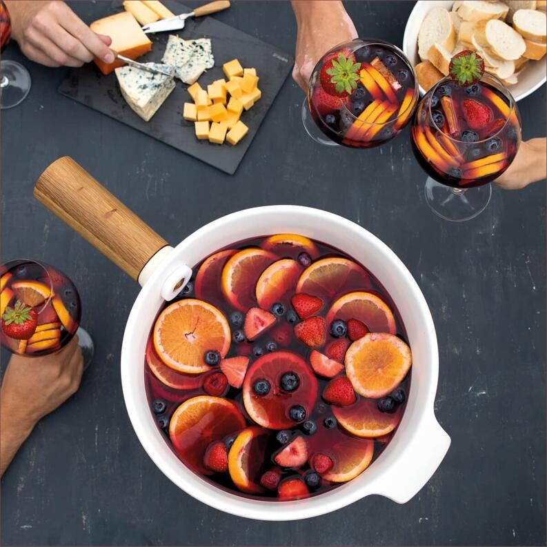 Boska Käsefondue-Set Mr. Big mit Glühwein und Snacks