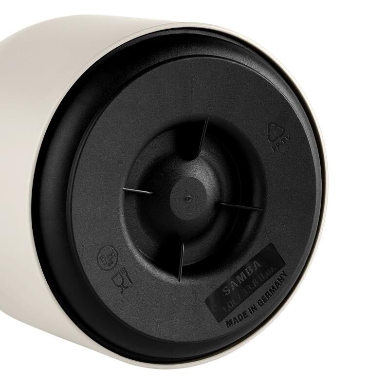 Emsa Isolierkanne Samba pudergrau, 1,0 l