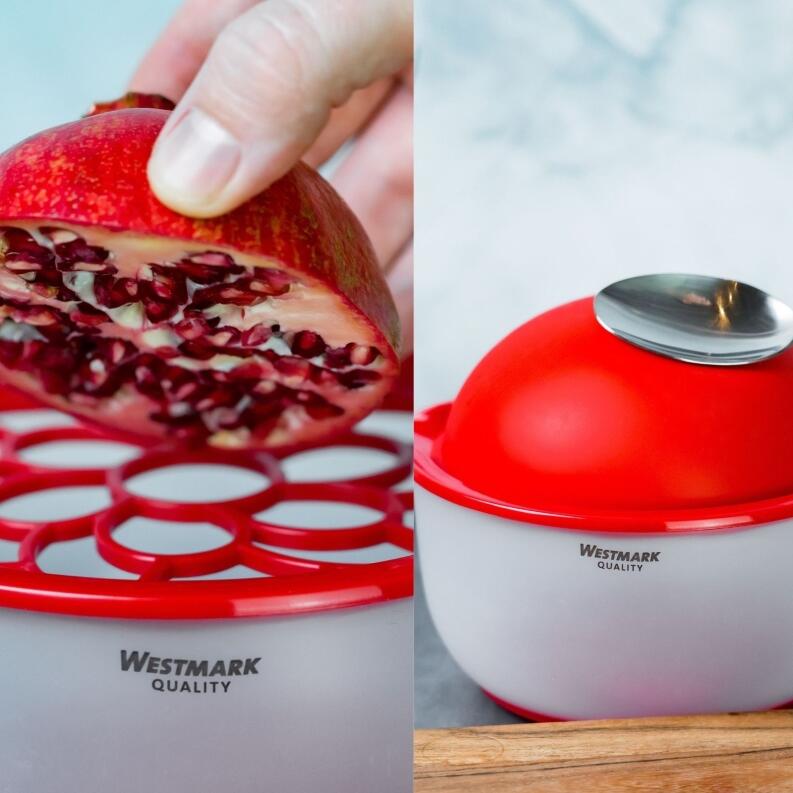 Westmark Granatapfel-Entkerner Buzzer entkernt Granatapfelkerne sauber schnell