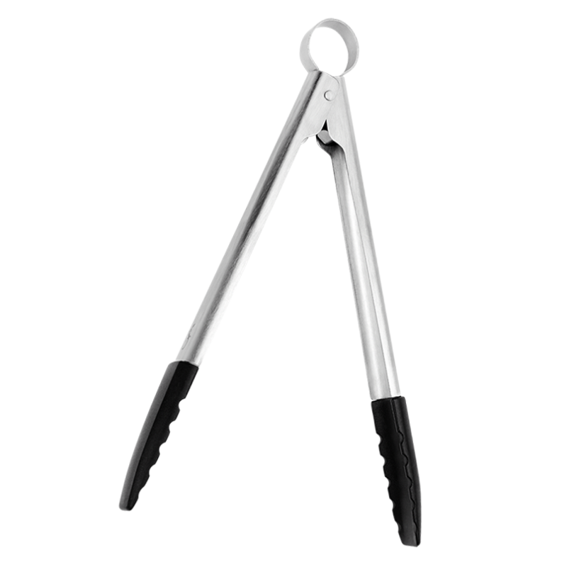 Lurch Universalzange TANGO Silikonspitze Küchenzange Edelstahl schwarz