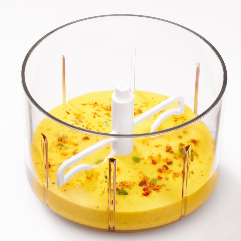 Rösle Multischneider Schüssel mit Messer für Dips und Saucen