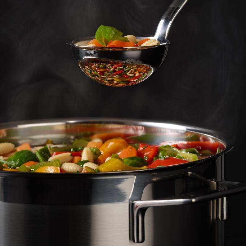 KochForm-Sets Kochform Kürbissuppen-Set Gemüsesuppe im Topf mit Kelle