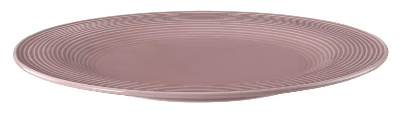 Seltmann Weiden Beat Speiseteller rund 27,5 cm altrosa