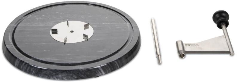 Boska Käseschaber Marmorplatte mit Klinge und Griff