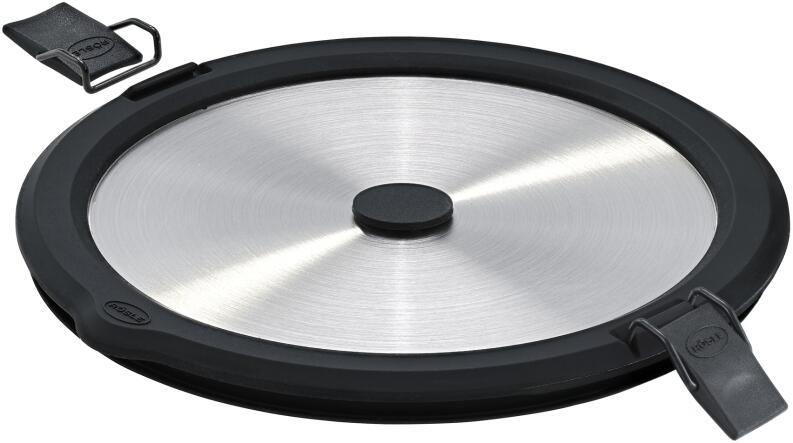 Rösle Edelstahldeckel FLEXX 2GO rund mit Silikonrand