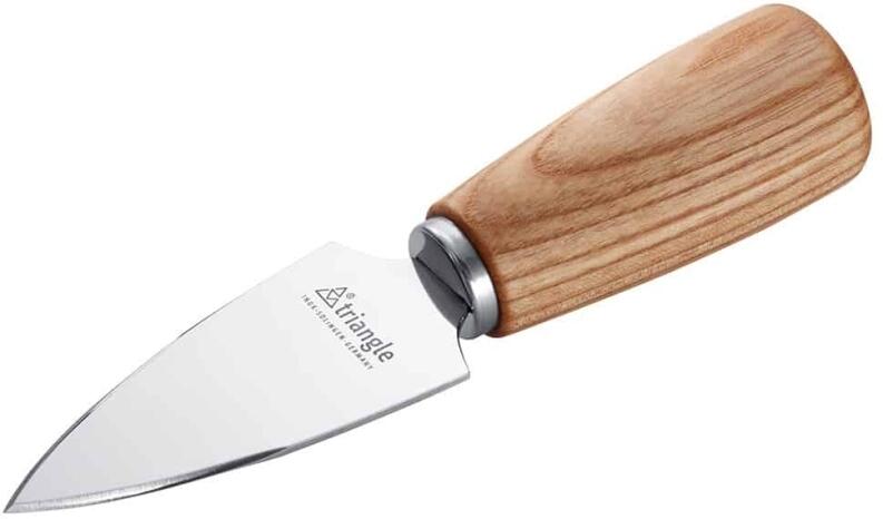 triangle Parmesanmesser Soul Esche spitz mit Holzgriff