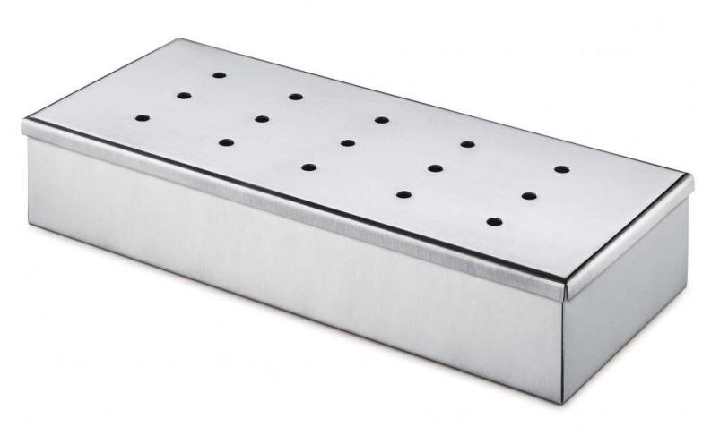 Küchenprofi BBQ Räucherbox Edelstahl Smokerbox mit Deckel