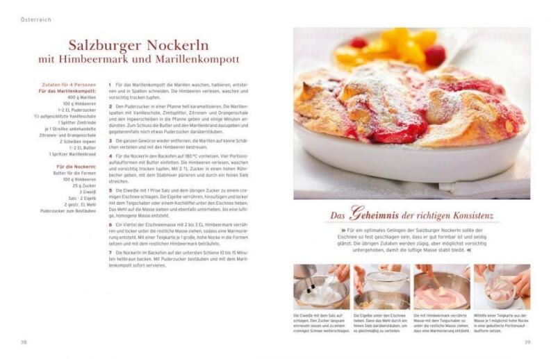 Schuhbeck Küchengeheimnisse 2 Zabert Sandmann Verlag Salzburger Nockerln Rezeptseite
