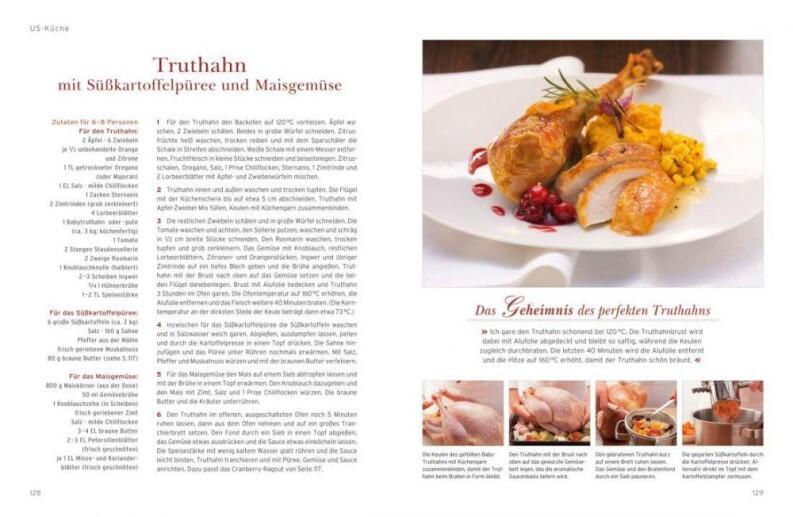 Schuhbeck Küchengeheimnisse 2 Zabert Sandmann Verlag Truthahn Rezeptseite