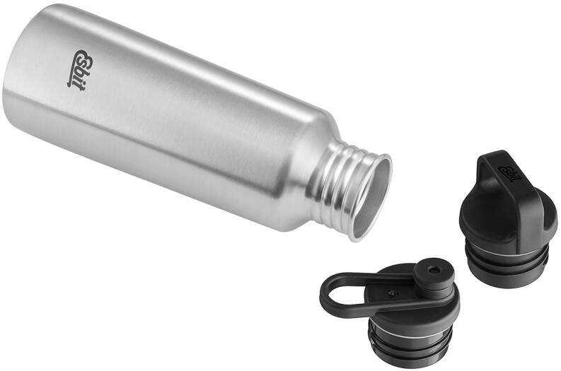 Esbit PICTOR Sporttrinkflasche 550ml mit Extra Verschluss Edelstahlflasche