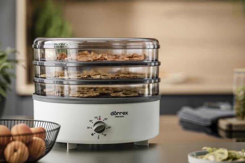 Stöckli Dörrautomat dörrex mit Metallgitter