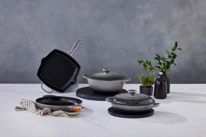 Le Creuset Topflappen klassik rund in flint