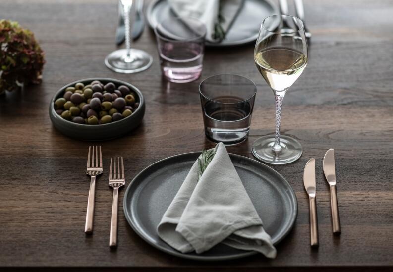 Zwiesel Glas Wasserglas klein Grafit Together, 4er Set