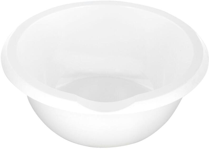 Westmark Rührschüssel mit Deckel apfelgrün, zweigeteilt