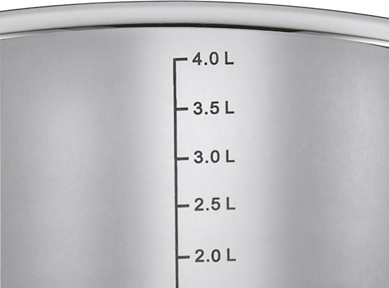 Küchenprofi Rührschüssel mit Standring DELUXE, 24 cm