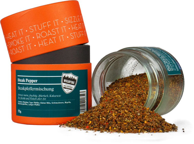 Big Green Egg Steak Pepper