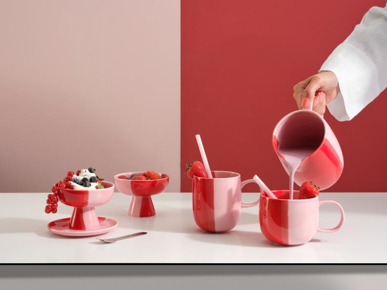 ASA Schale auf Fuß Joy in strawberry smoothie